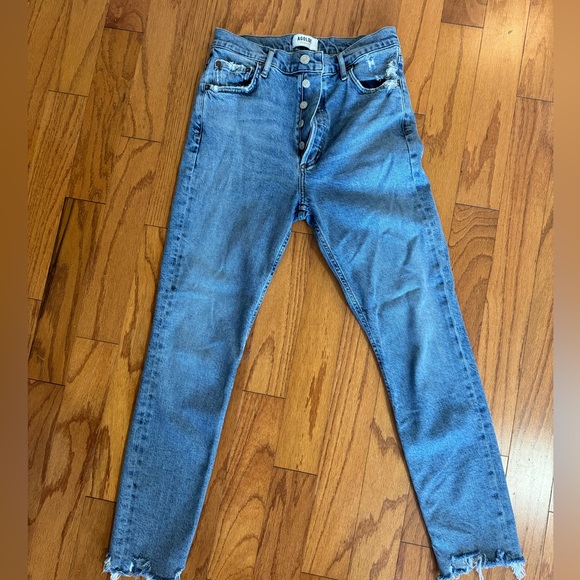 Agolde Nico high rise in rooted size 27 - Picture 2 of 7